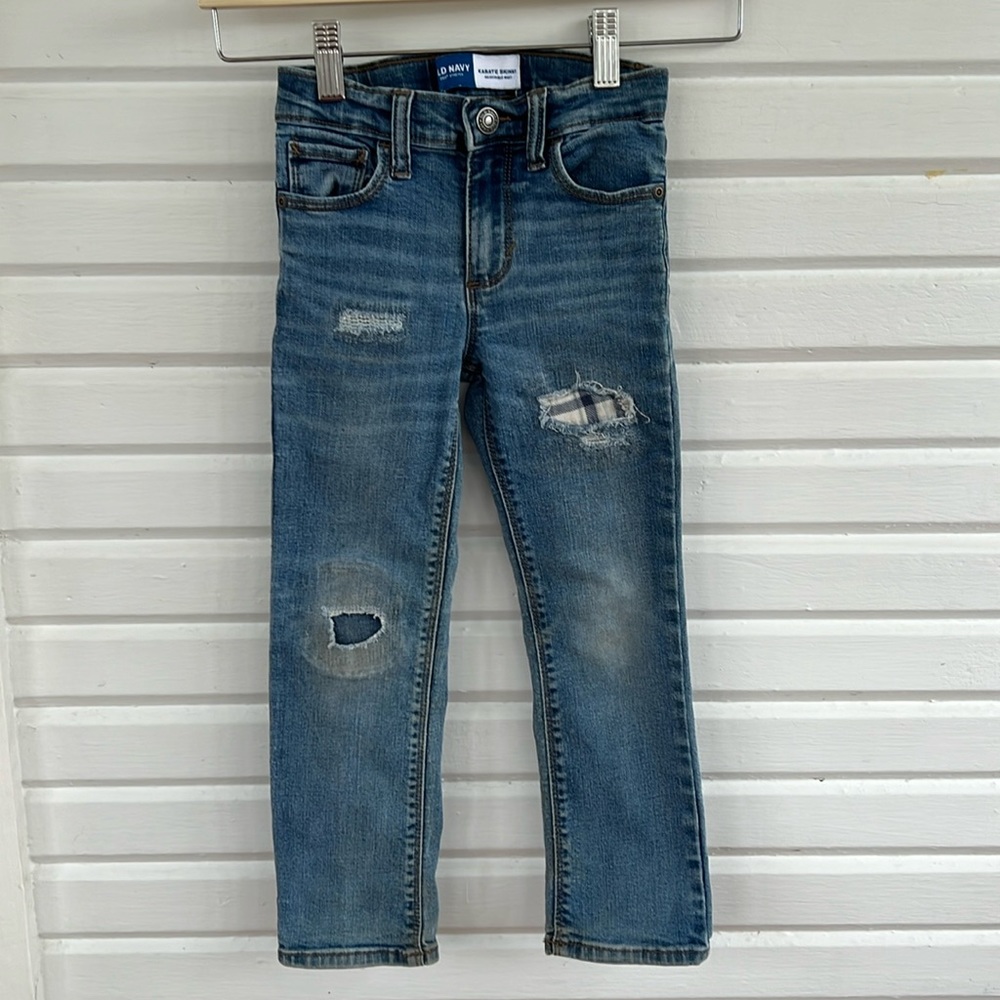 Old Navy Distressed Jeans | Karate Skinny